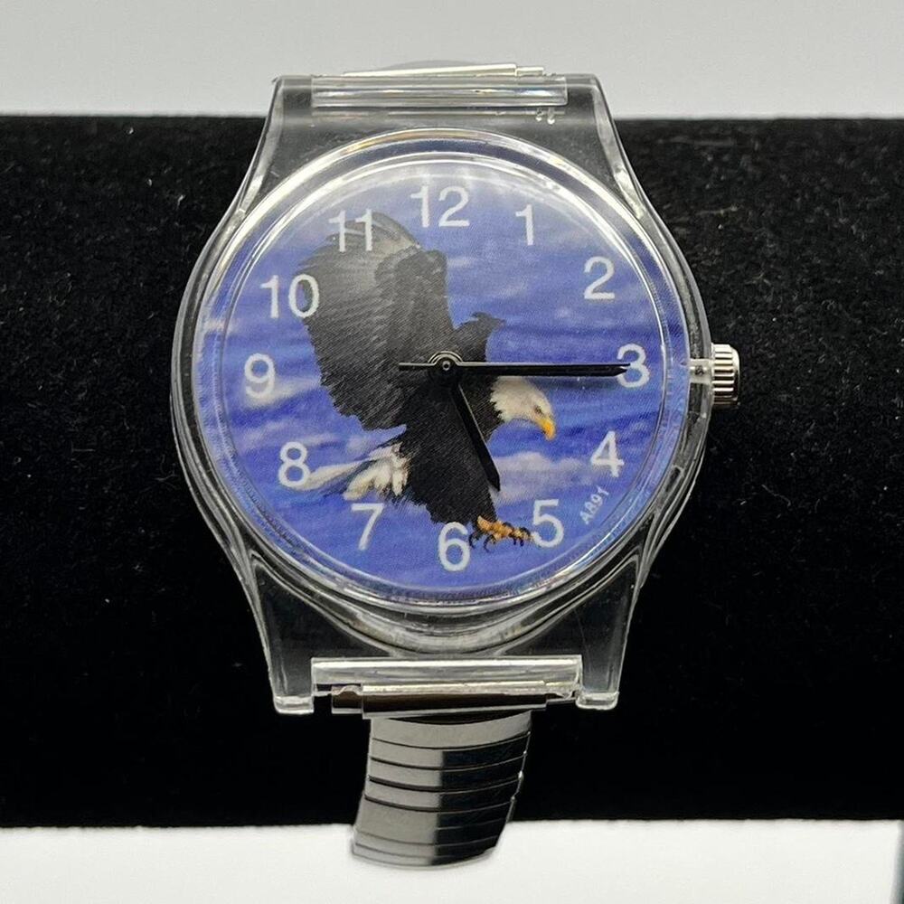 Silver american eagle watch